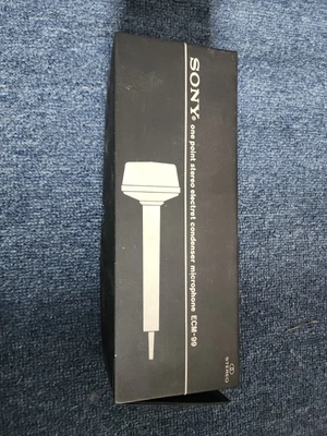 £28 • Buy SONY ECM-99 Condenser Microphone Black Filming TV Audio Equipment Videography
