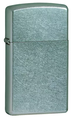 New ZIPPO Windproof Lighter 1607 Street Chrome Slim Silver Genuine Free Post • $39.99