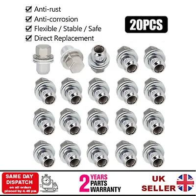 20 Wheel Nuts For Land Rover Discovery 3 4&Range Rover Sport Alloy RRD500290 • £23.89