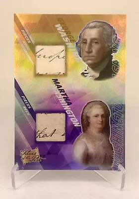 2021 George Washington & Martha Washington - Hand Written Note Piece  • $1.99