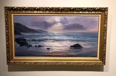 Violet Parkhurst Oil Painting Seascape Early California  • $8800