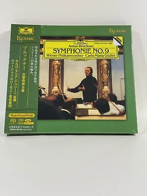 $79.99 • Buy Esoteric SACD Bruckner Symphony No. 9 Guilini Japan Super Audio CD DSD SEALED