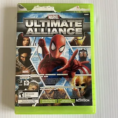 Xbox 360 : Marvel: Ultimate Alliance Video Games • $2.99