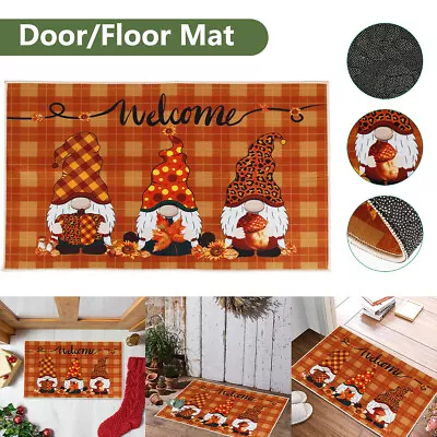 Door Mat Doormats Non Slip Natural Coir Welcome Indoor Outdoor Home Backdoor Mat • £10.12