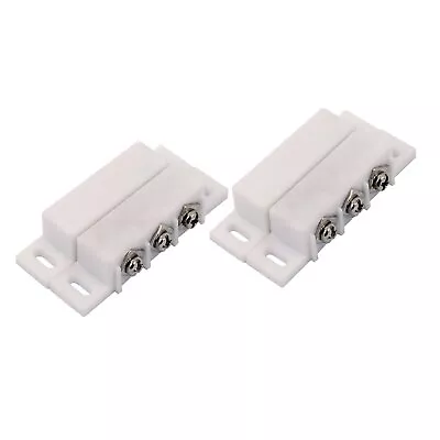 2Sets Magnetic Reed Switch Normally Open Closed NC NO Door Alarm Window • $12.89