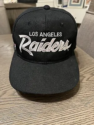 Sports Specialties Los Angeles Raiders Snapback Hat Cap NFL Vintage • $420