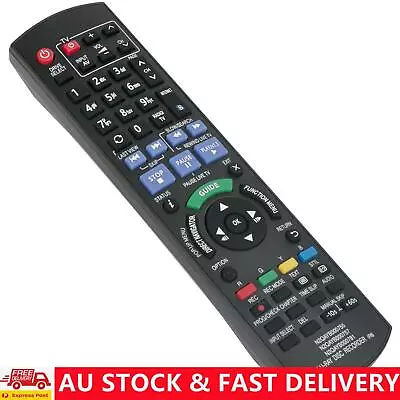 New N2QAYB000757 Remote For Panasonic Blu-Ray Disc Recorder DMRPWT520 DMRPWT530 • $15.89