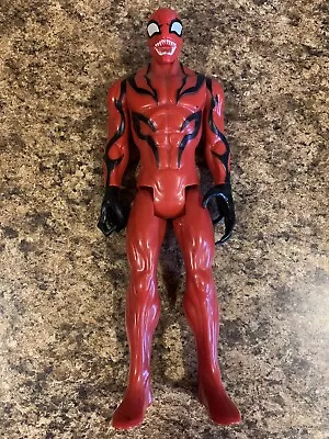 Spider Man CARNAGE Marvel Titan Hero Series 12  Inch Figure (361) • $11.99