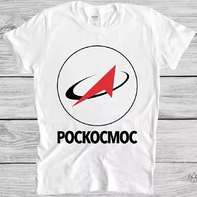 Roscosmos T Shirt Russian Space Agency Russia Nasa Cool Gift Tee M328 • £6.35