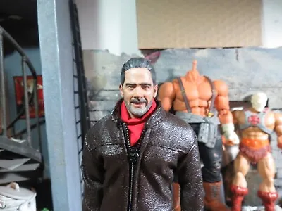 1/12 Custom Painted Head Sculpt For Negan(Jeffrey Dean)/Walking Dead Kit Bash • $38.90