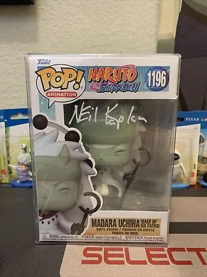 Naruto Shippuden Madara Uchiha #1196 Funko Pop Signed By Neil Kaplan PSA COA • $90