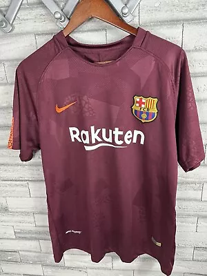 Nike Dri-Fit FC Barcelona Stadium Jersey XL 2017 FCB Soccer Rakuten Futbol • $35