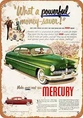 Metal Sign - 1949 Mercury Automobiles - Vintage Look Reproduction 4 • $18.66