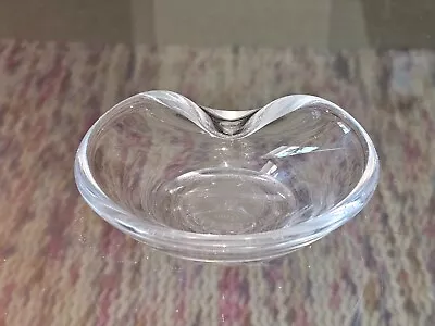 CRUISE SHIP MEMORABILIA BERGEN LINE MS VENUS  GLASS ASHTRAY - 1940's • £22