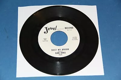 Elmo James  Dust My Broom  Jewel Dj Promo 1965 Pressing Nm- Blues   45 Rpm  • $34