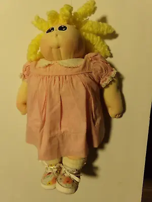 CABBAGE PATCH SCULP LiTTLE People  82 HTF HANDSIGNED BLOND HAIR XAVIER ROBERTS • $149.99