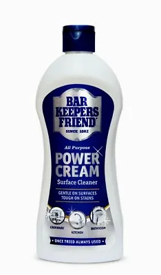 £5.99 • Buy Stain Remover Bar Keeper Friend Multi Purpose Surface Cleaner  Power Cream 350ml