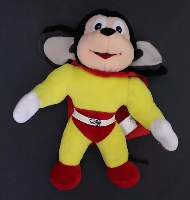 2005 Terrytoons MIGHTY MOUSE Semi-Hard Plush 25 Cm Very Good Cond. Play-By-Play • $44.99