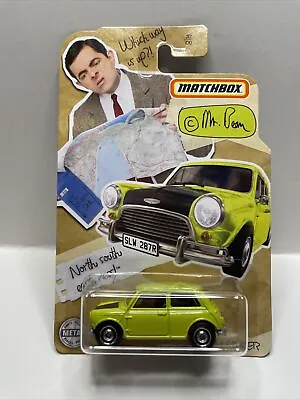 Matchbox Exclusive Mr Bean Mini Cooper In Green • $15