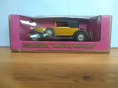 Matchbox Models Of Yesteryear Y15 - 1930 Packard Victoria - Boxed • $7.46