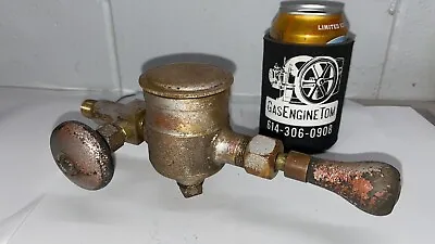 Acheson Brass Oil Cup Pump Handle Oiler Steam Line Hit Miss Engine  • $110