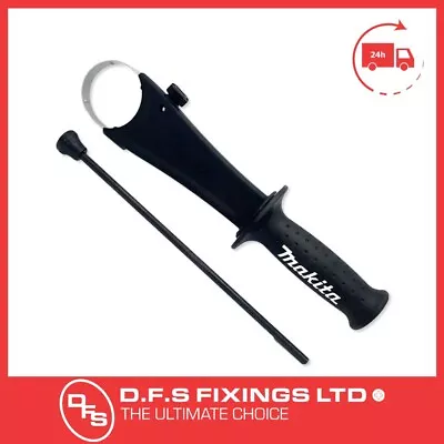 Makita Dhp458 Side Handle And Depth Gauge 123257-7 • £7.29