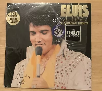 ELVIS: A Canadian Tribute 1978 RCA Victor  Gold Album LP Excellent Condition • $4.99