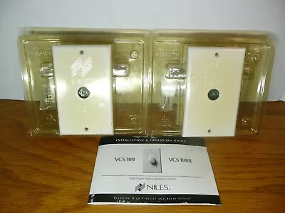 Niles VCS100K & MVC100IR Indoor Stereo Volume Control Selectable Impedance White • $64.95