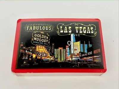 Fabulous Las Vegas Golden Nugget Deck Of Playing Cards Red Border • $8.85