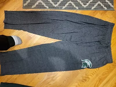 Mens Michigan State Spartans Pajama Pants Size Large • $12