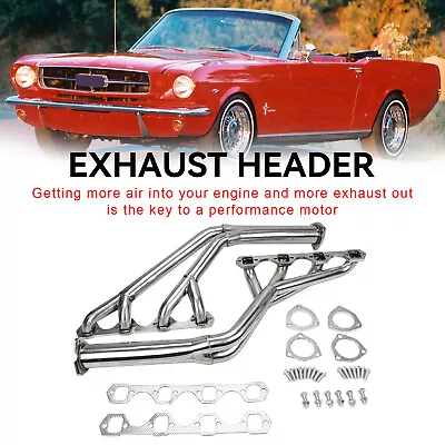 NEW 1× Stainless Exhaust Header Kit For Ford Mustang 260/289/302/351W 1964-1970 • $145.66