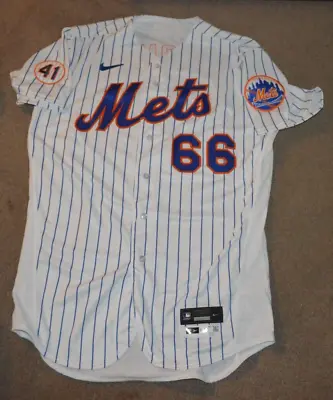 Franklyn Kilome New York Mets 2021 Game Issued Authentic Nike Jersey Sz 48 • $134.95