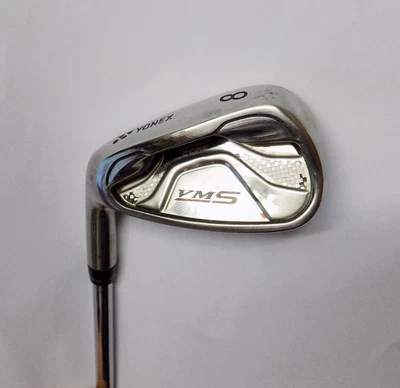 £29.99 • Buy Left Handed Yonex VMS 8 Iron Regular VMS Steel Shaft Yonex Gri