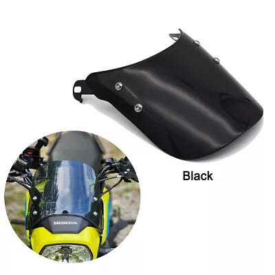 Motorcycle Black Windshield Wind Deflector For HONDA Navi 2018-2023 • $26.99