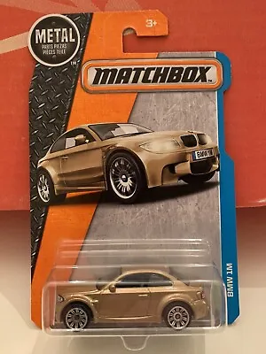 2016 Matchbox BMW 1M #12 Metalflake Gold • $6