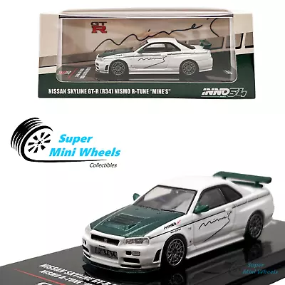 INNO64 1:64 Nissan Skyline GT-R R34 Nismo R-Tune  Mine'S  • $24.99