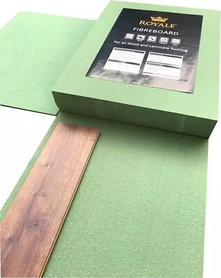 Fibreboard Wood & Laminate Underlay - 7m2 Pack - 7mm Thickness X2 • £50