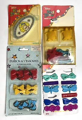 Vintage Plastic Fashion Hair Clips Girls Barrettes Lot Of 28 Pieces NEW • $29.99