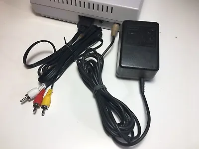 SNES ORIGINAL Super Nintendo SNS-002 System Hook-ups AC ADAPTER AV CABLE  • $44.99