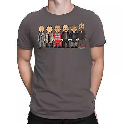 Mens VIPwees T-Shirt Liverpool Managers Football Klopp Dalglish ORGANIC Cotton • £10.49