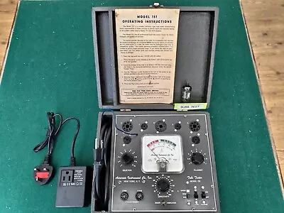 Accurate 151 Tube  Valve Tester.  Serviced. • £165