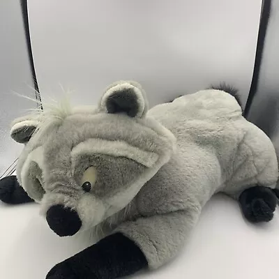 VTG Disney Pocahontas Meeko Raccoon Large 36  Plush  Stuffed Jumbol Mattel 90s • $62.99