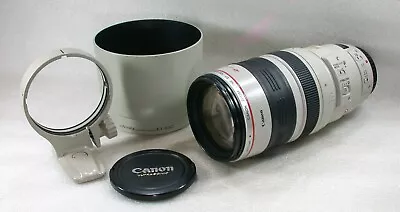 Canon EF 100-400mm F4.5-5.6 L IS Ultrasonic Zoom Lens + Hood No. 234491 • £495