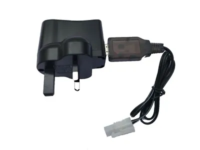 Tamiya Connector 7.2v NiCd NiMH Battery USB + UK Mains Charger RC Car Boat Tank • £10.99