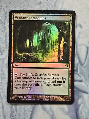 Verdant Catacombs - Zendikar - *FOIL* - Magic The Gathering MTG Light Play • $34.99
