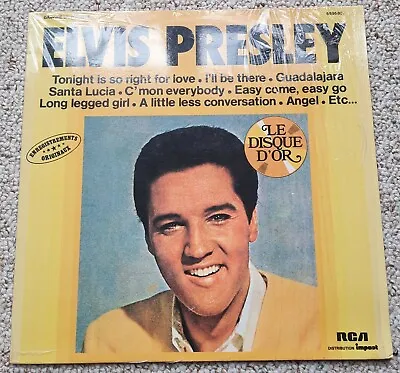 Elvis Presley RCA French Import Vinyl Record In Shrink With Follow That Dream 33 • $14.95