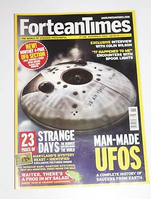 Fortean Times Magazine #188 Nov 2004 - UFOS Colin Wilson Mermaid Baby Ghosts • $12.99