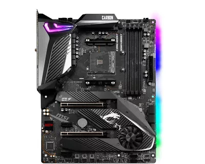 MSI MPG X570 GAMING PRO CARBON WIFI ATX Motherboard SOCKET AM4 DDR4 AMD RYZEN 9 • $261.97