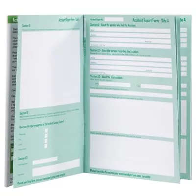 £6.18 • Buy A5 Accident/Injury Report Book HEALTH/SAFETY Data Protection Act 1998 Compliant