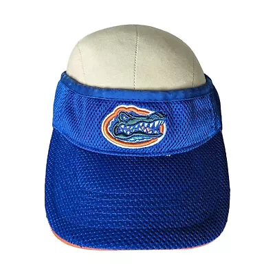 University Florida Gators Blue Orange One Size Golfing Beach Visor Golf Hat Cap • $15.99